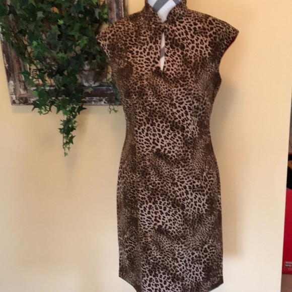 Dresses & Skirts - 🎀Jessica Howard Leopard Dress Size 6